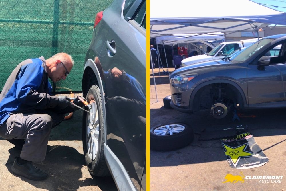2016 Mazda CX-5 Brake Service in Clairemont, CA (4)